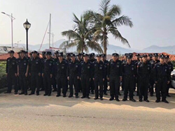 得安保安公司擁有一支高素質的安保團隊